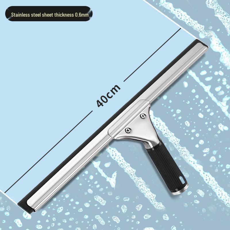 Stainless Steel Tabletop Squeegee for Window and Glass Cleaning