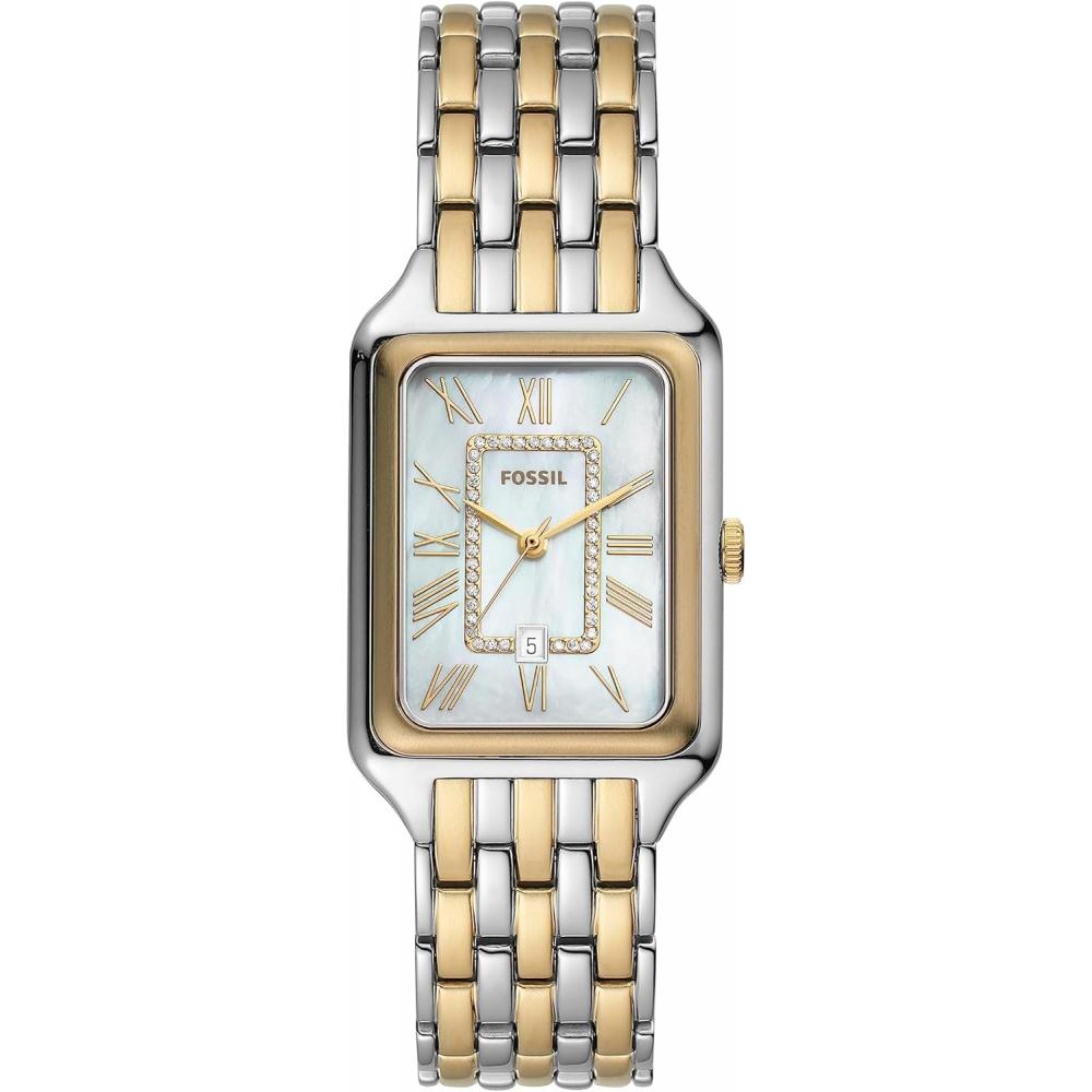 FoSSil Women S eS5305 Raquel Watch Silver Gold Multicolor eS5305
