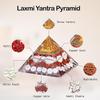 Shree Yantra Pyramid (90mm) – Original Gomti Chakra Vastu Item for Home & Office | Laxmi Pyramid for Positive Energy