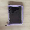 Practical Pin Collection Book 8 Pages Travel Friendly Brooch Organizer with Clear Cover Brooch Storage Book Felt Texture