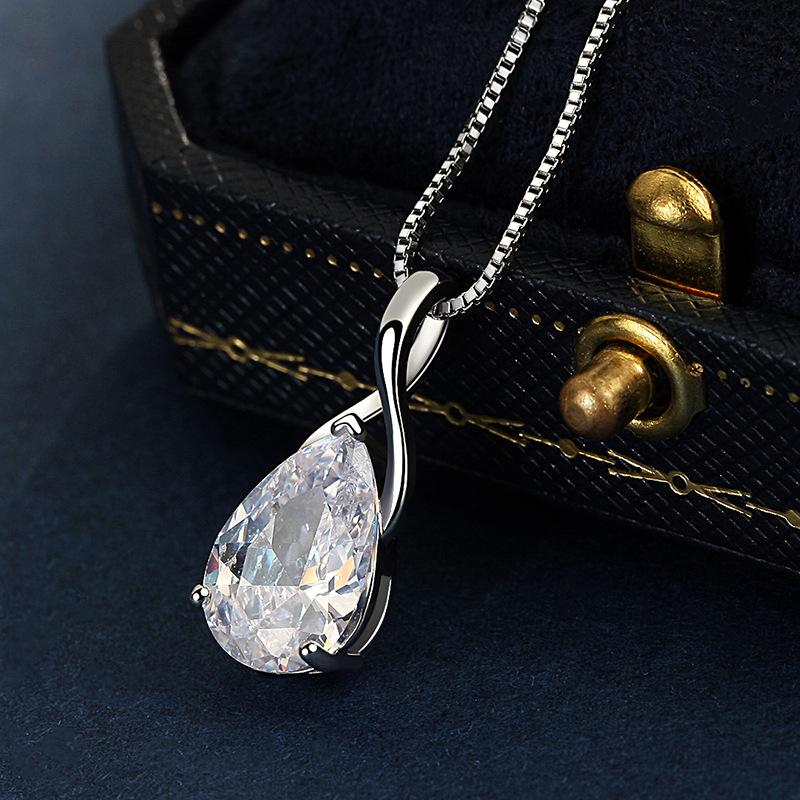 Lindon – collier pendentif en alliage de cuivre et Zircon pour femmes, cadeaux de fête, cadeau à la mode
