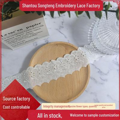 Lätta broderade spetsaccessoarer för Lolita- och bröllopsklänningar