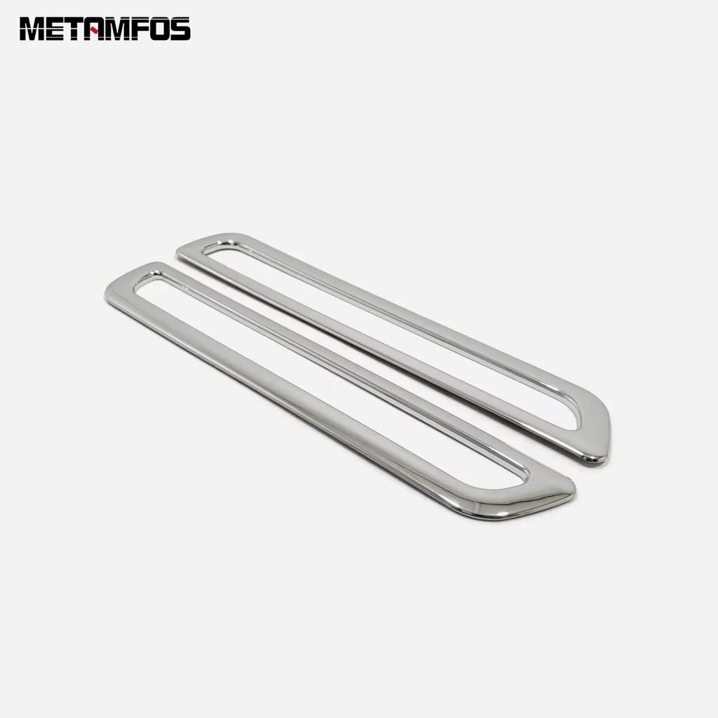 For Honda CR-V CRV  2024 2025 Carbon Fiber Rear Fog Light Lamp Cover Trim Foglamp Frame Protector Accessories Car Styling