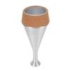 Jiawu Trumpet Mute, Lightweight Trumpet Practice Mute with No Interruption, Sound-Dampening Muffler with Aluminum Alloy Cork Strip, for Home
