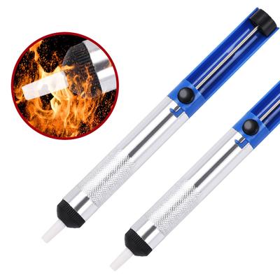 Aluminum Metal Desoldering Pump Suction Tin Sucker Pen Removal Vacuum Soldering Iron Desolder Hand Welding Tools  Pump Tool