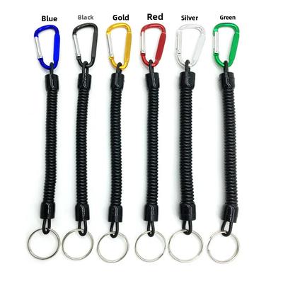 First-hand Supply Spot Wholesale Lost Rope with 10-color Carabiner, Large Lost Rope, Multi-functional and Complete Color
