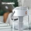 Double Spray Colorful Night Light Humidifier Nano Atomization Wireless Rechargeable Humidifier Portable Mute Humidifier