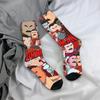 Calcetines para Hombre Adulto Allen el Alienígena Invencible Anime Calcetines Otoño Divertidos Cálidos Suaves Calcetines Estampados de Escalada Antideslizantes