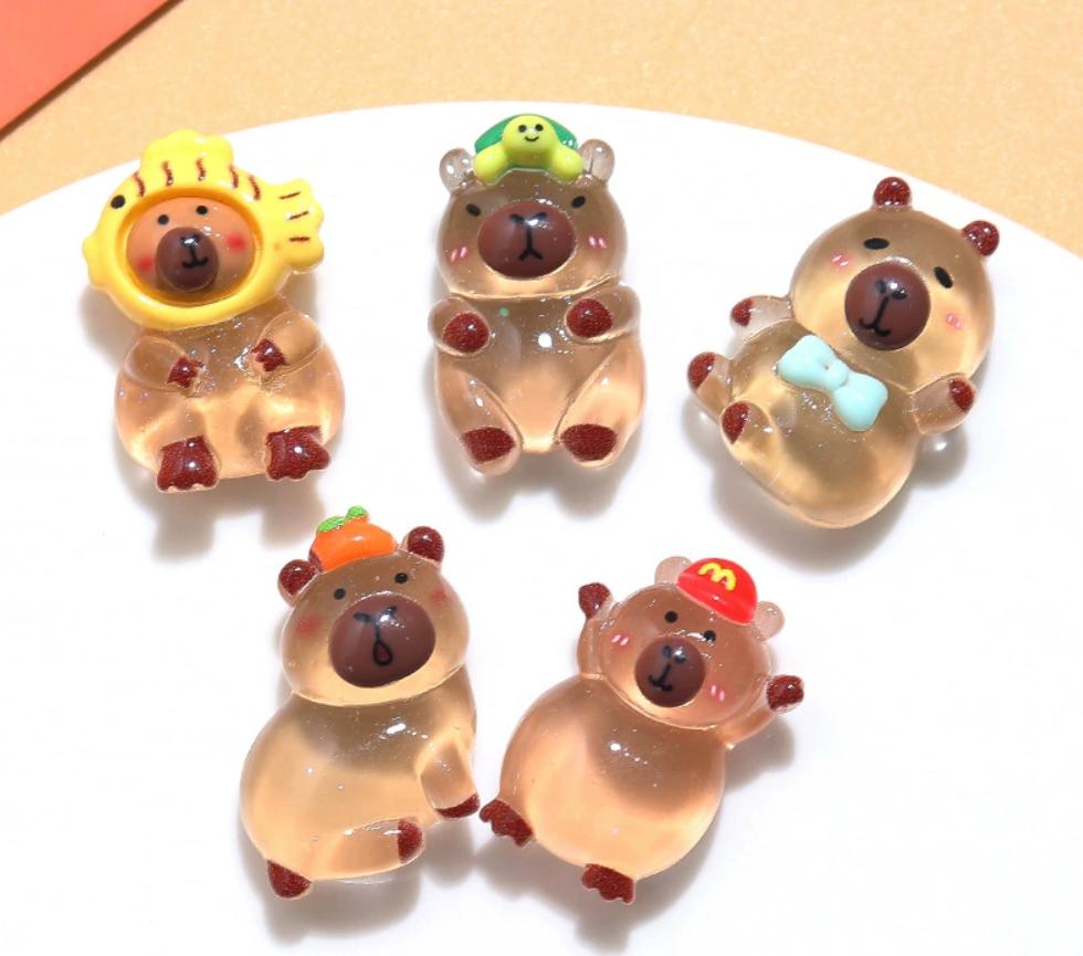 

5 шт. DIY магнит на холодильник капибара рыба фугу магниты скандинавский персонализированный домашний декор белая доска Po доска объявлений Главная