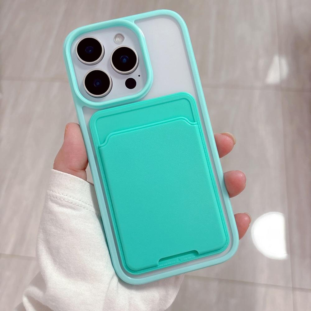 Luxury Candy Card Bag Wallet Phone Case For iPhone 17 16 15 14 13 12 11 Pro Max XS XR X 7 8 Plus Shockproof Bumper Cases Cover