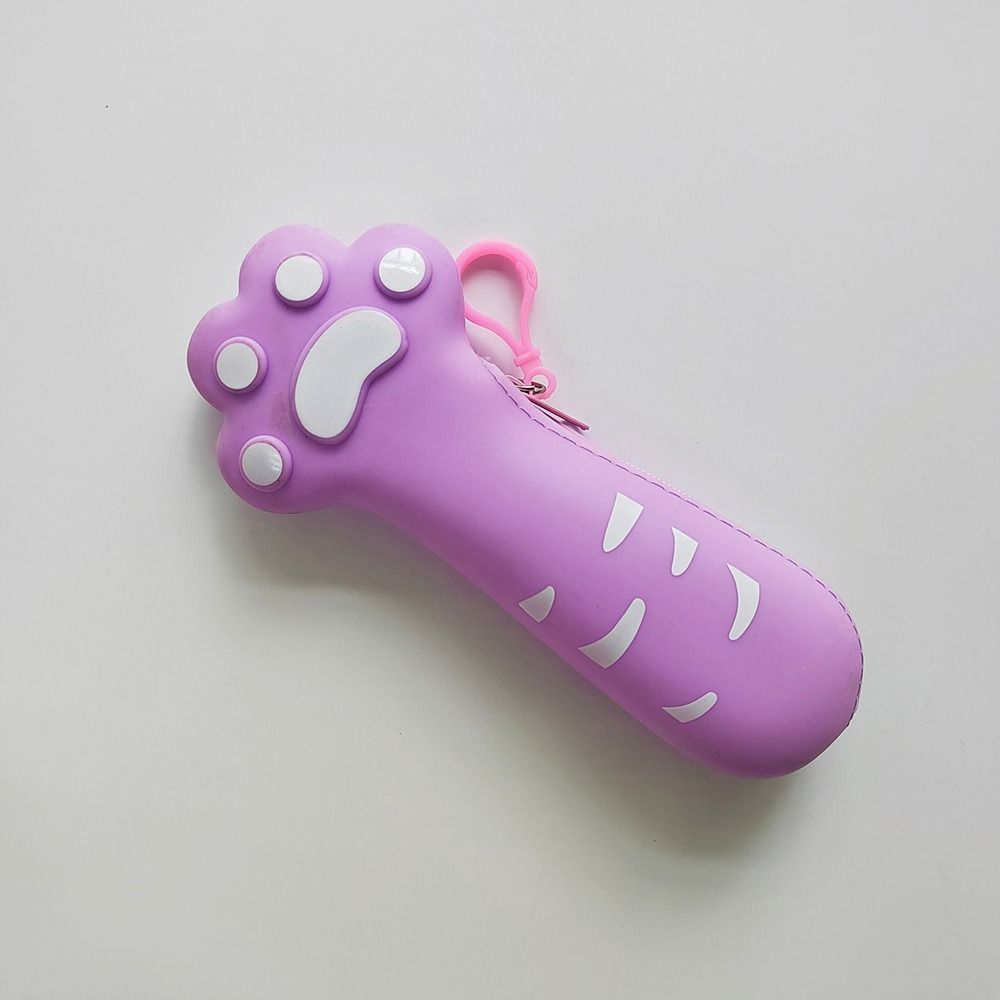 Simulated Fruit Pen Bag Silicone Stationery Pouch Portable Pencil Case  School Office