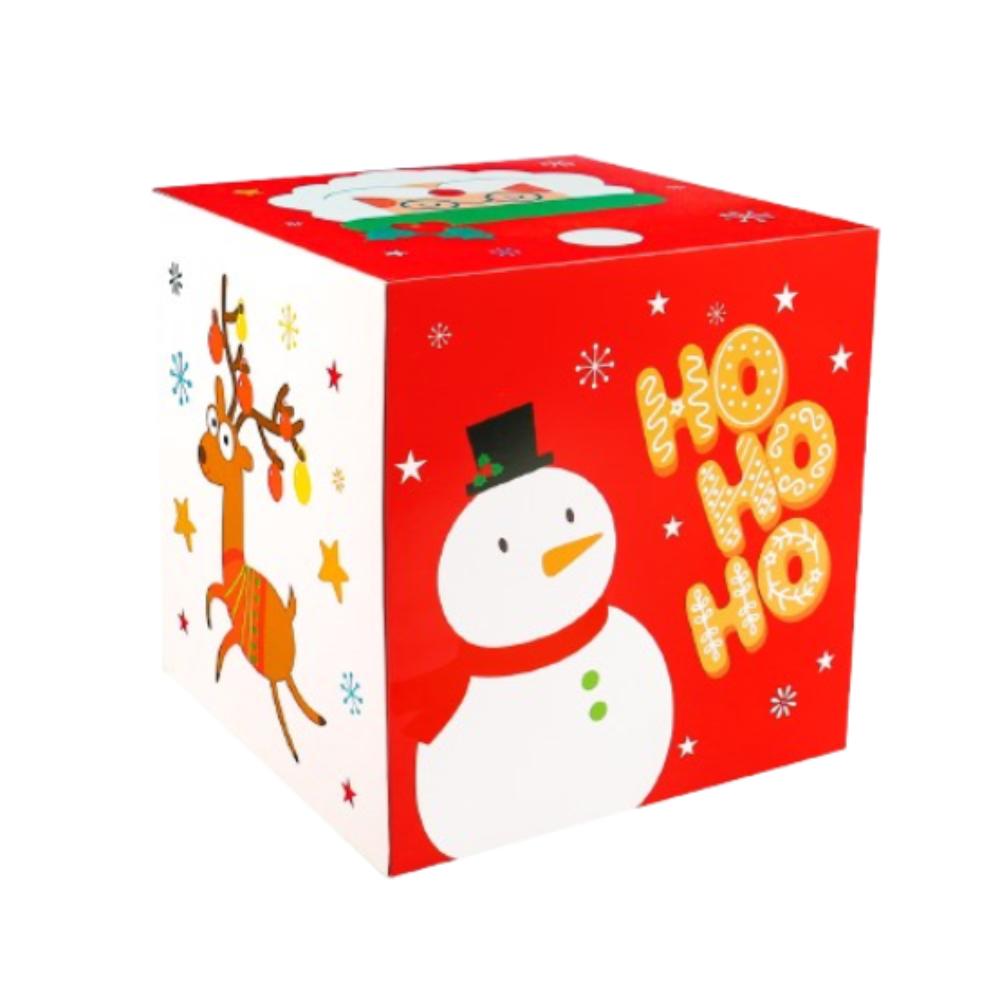 Cartoon Xmas Candy Gift Box Cute Merry Christmas Decorations Christmas Paper Gift Box  Party Favors