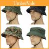 Outdoor Tactical Camouflage Short Brim Bucket Hat With Sun Protection For Hunting And Fishing