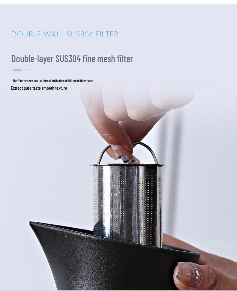 Glass Cold Brew Coffee & Tea Pot - Perfect for Iced Coffee, Juice, and Fruit Infusions