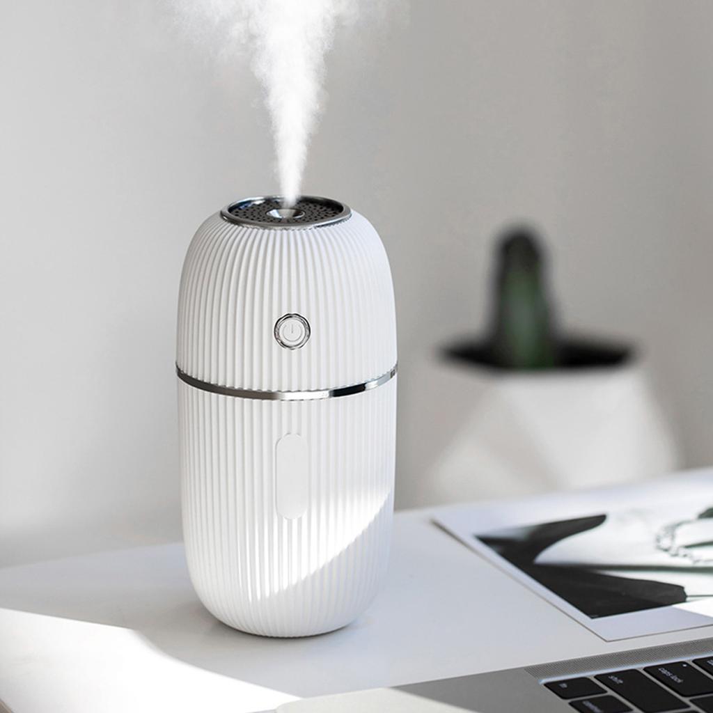 Portable Humidifier Aroma Air Diffuser Aromatherapy Mist Humidifier for Home CarWhite