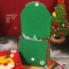 Handmade DIY Felt Christmas Gift Bag for Candy & Apples