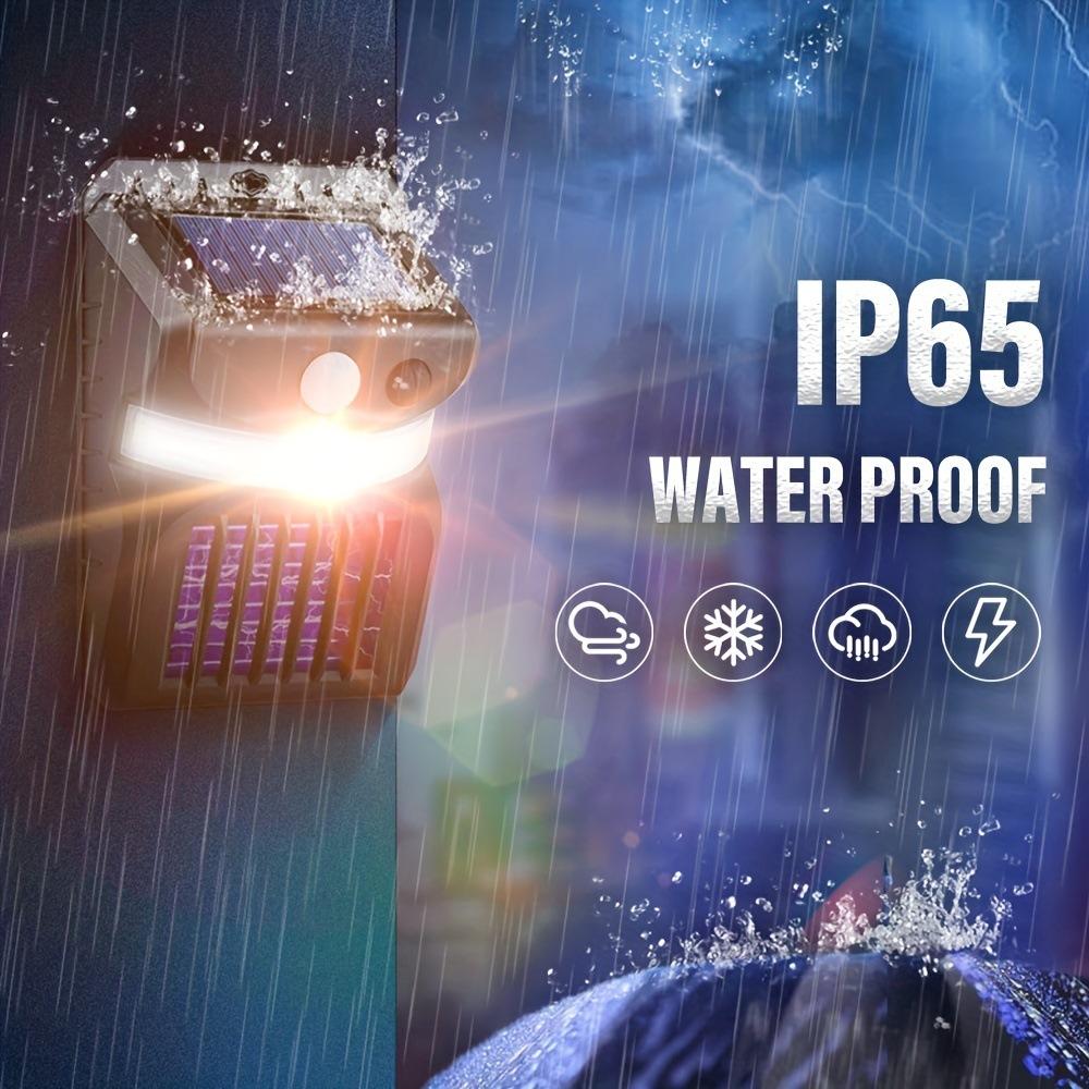 Outdoor LED Solar Mosquito Killing Lamp Waterproof 2 IN 1 Ultraviolet Electric Shock Mosquito Killing Induction Garden Lamp