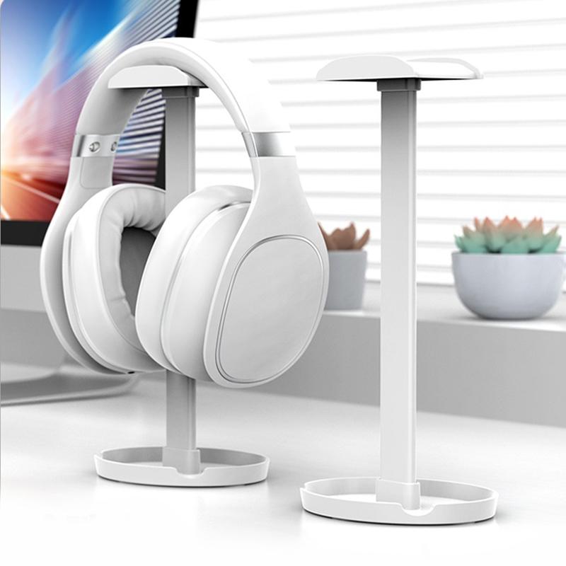 

Universal Headphone Stand Portable Gaming Earphone Holder Rack Desktop Organizer Headset Display Bracket For Airpods/Beats/Bose