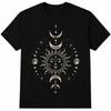Celestial Moon Phase Sun Tarot Gothic Vintage Graphic Tee
