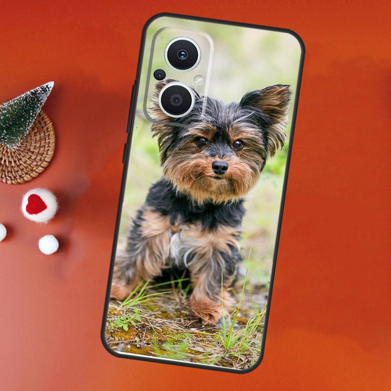 

Yorkshire Terrier Dog Puppy Case For OPPO Find X9 X5 X6 X8 Pro OPPO Reno 14F 13F 12F 11F 10 12 13 14 Pro 7 8 Lite Cover OPPO Reno11 F