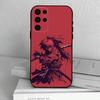 Anime R-Rurouni K-Kenshin-N Phone Case For Samsung S25,24,23,22,30,21,10,9,Ultra,Plus,Lite,FE,4,5 G Soft Black Case