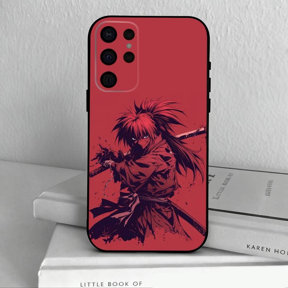 

Чехол для телефона Аниме R-Rurouni K-Kenshin-N для Samsung S25,24,23,22,30,21,10,9,Ultra,Plus,Lite,FE,4,5 G Мягкий Черный Чехол Samsung S30Ultra5G