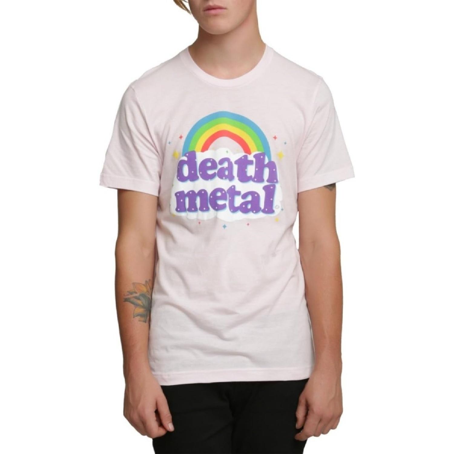 

Death Metal Rainbow T-Shirt (Large) XXXXXL білий