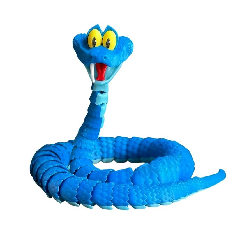 Zootopia 2 68Cm Gary Snake  Articulated Simulation Plaything Snake, 3D Printed Snake Gary Model, Children'S Present