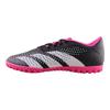 adidas Scarpe da Calcio Predator Accuracy.4 Turf Unisex Calzature Nero Bianco Rosa GW4647