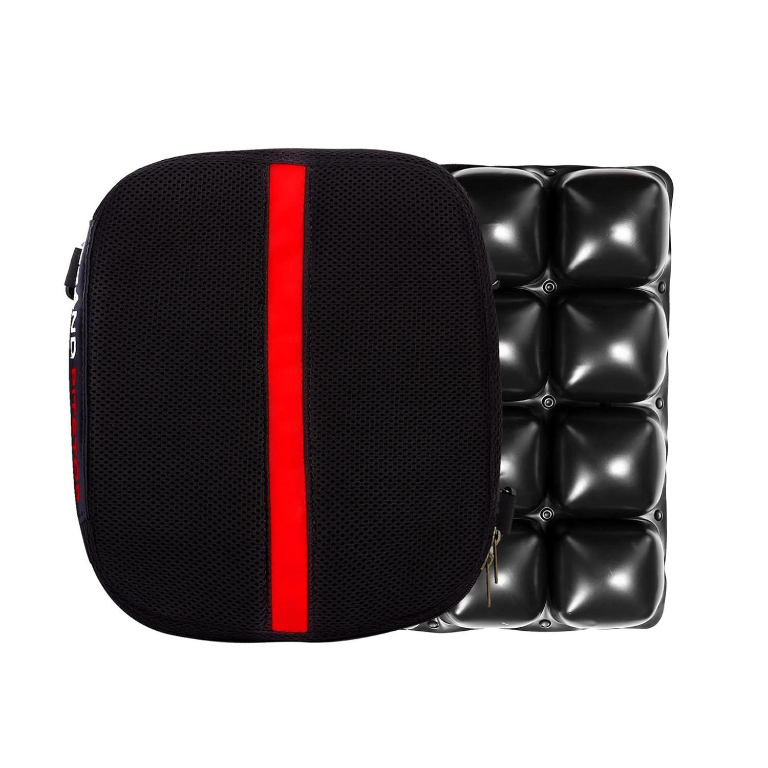 

Inflatable Air Cushion | Mesh Cover | Non-Skid Base | Lightweight Seat Cushion for Bike, Home, Car & Office