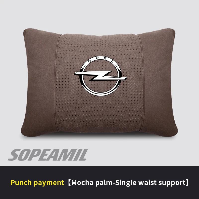 Car Headrest Lumbar Rest CushionOpel Astra Corsa Grandland Insignia Mokka Vectra GTC Tigra Vivaro Zafira Combo Vivaro GTC Delica