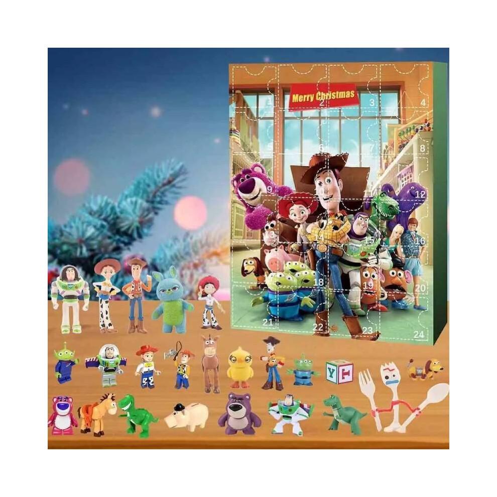 Christmas Story Toy Advent Countdown Calendar 24 Days Xmas Blind Toys Box Gift