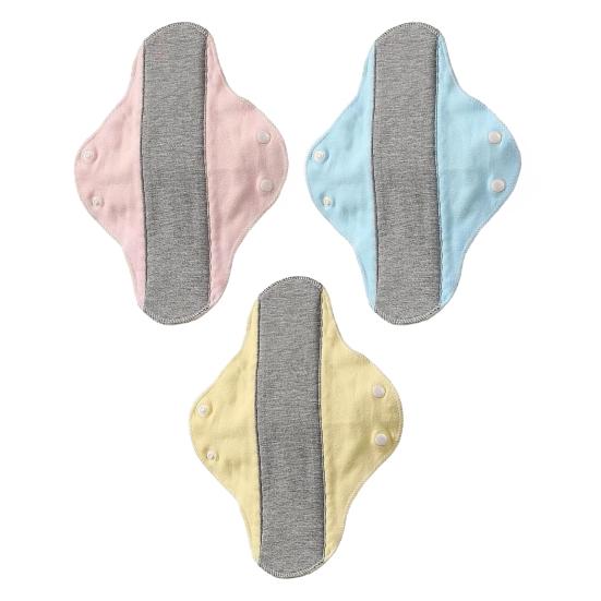 Wiederverwendbare auslaufsichere Inkontinenz-Einlagen mit Graphen-Aseptik-Technologie Wasserdichte waschbare Menstruationstücher für die Altenpflege