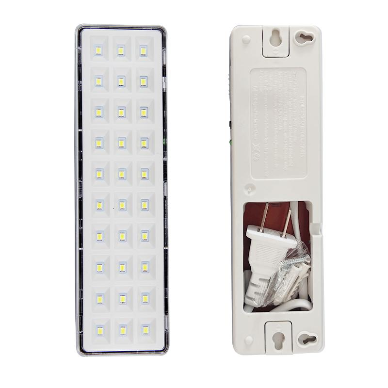 Fire Fighting Light 30LED Emergency Light Fire Emergency Lighting Luminaire 2 Modes Wall Mounted Emergency Lamp Smart Home Bulbs