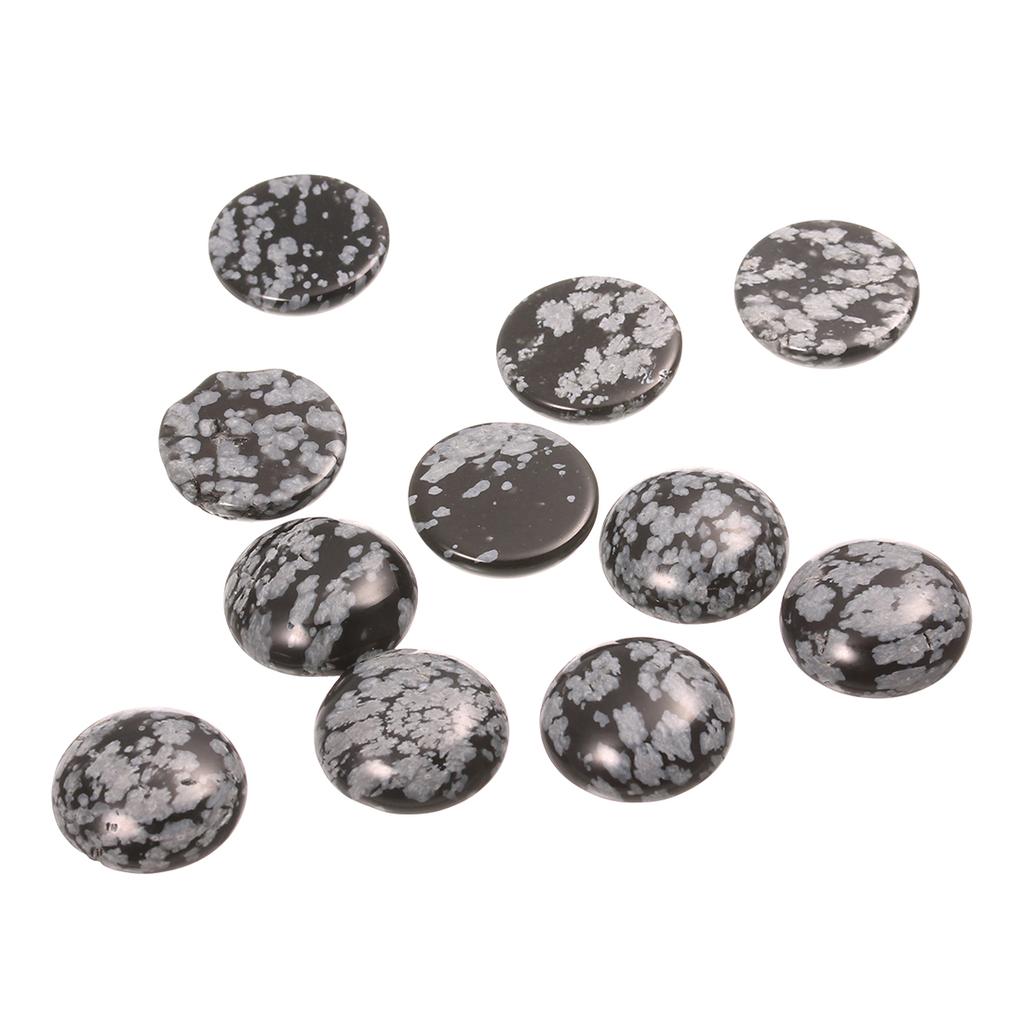 5-10pcs/lot Natural Stone Cabochon 4-25mm Amethyst Tiger Eye Agate Half Round Cabochon For DIY Ring Necklace Jewelry Accessories