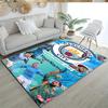 Manchester City Customizable Name Area Rug Design for Balcony Study room Game Room Hallway Anti-slip Rug Anime Office Decor Perfect Gift for Women/Men