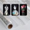 1 Roll Extra-Wide Transparent Cellophane Gift Wrap Paper Ideal for Snacks, Presents, and Holiday Celebrations, Gift Wrapping Essentials