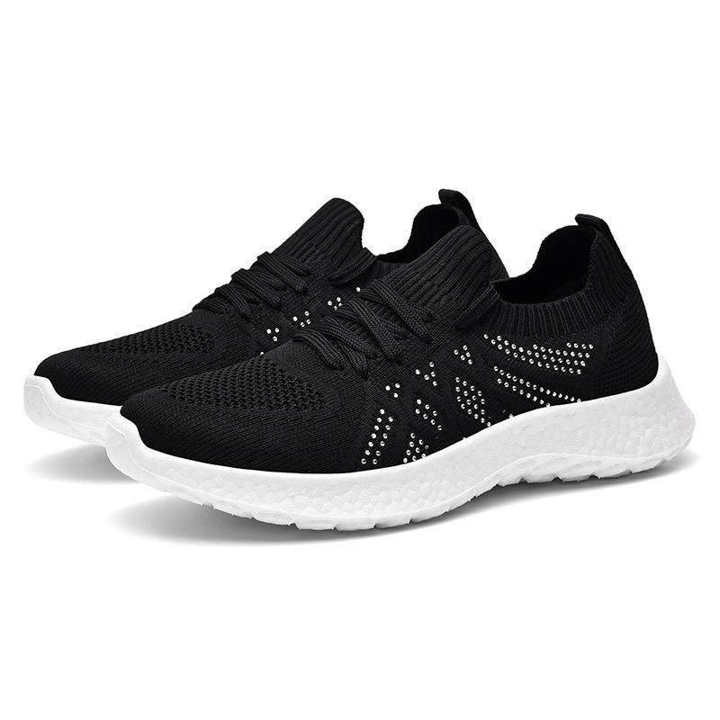 Shoes women's 2021 new foreign trade women's shoes Korean version of casual breathable running shoes breathable soft-soled sports shoes women