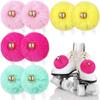Roller Skate Pom Poms Fluffy  for Quad Roller Skate for Kids Women Girls
