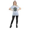 HARRY POTTER Womens/Ladies Slytherin Crest Flat Cotton Boyfriend T-Shirt
