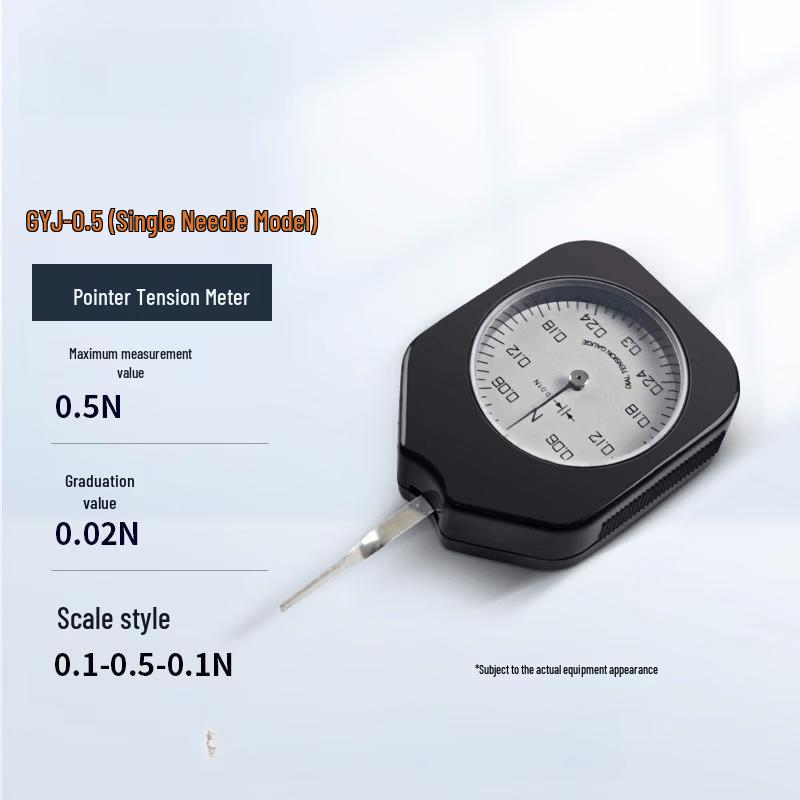 

Handheld Mechanical Pointer Tension Meter