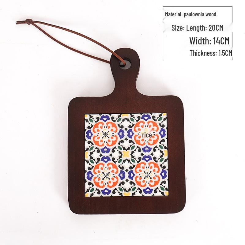 Wooden Anti-Scald Insulation Pot Mat and Coaster