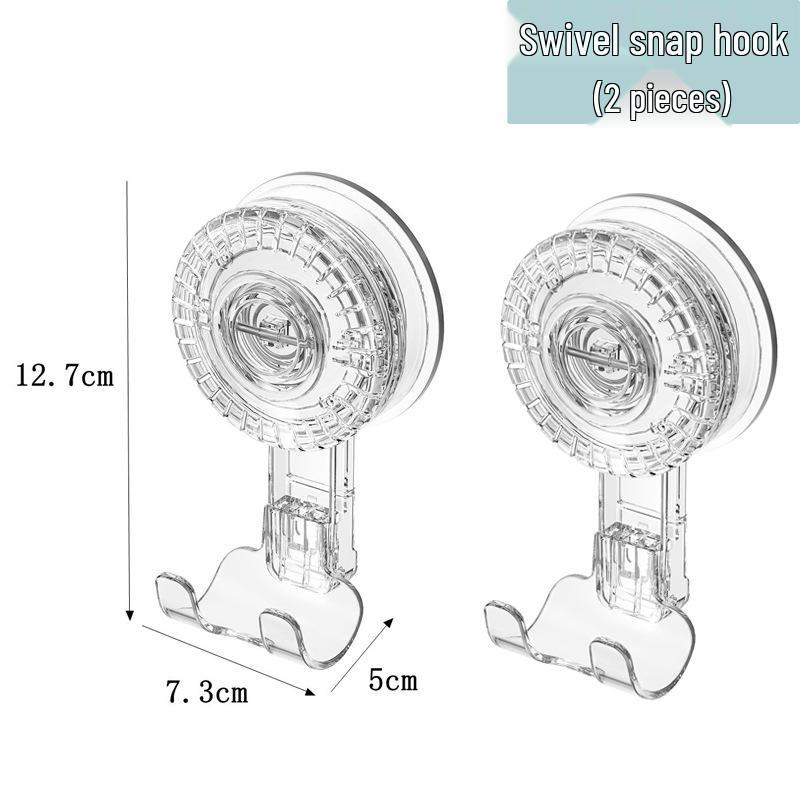 Vakuový samolepicí přísavný háček - Bez vrtání, Beze stop, Silná přilnavost pro stěny koupelny a kuchyně