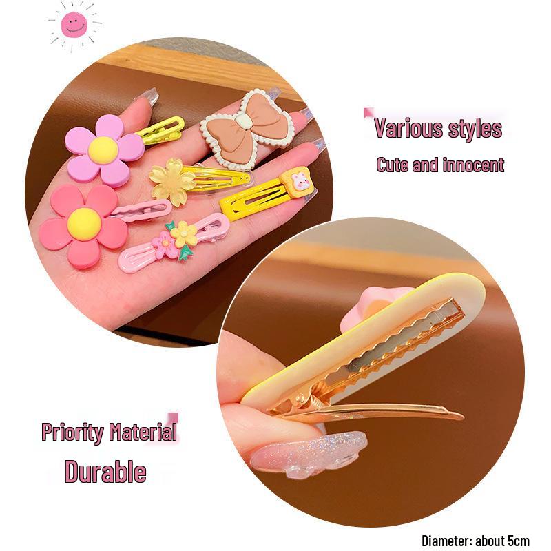 2025 Dopamine Color Children's Hair Clips - Cute Duckbill Hair Accessories for Girls