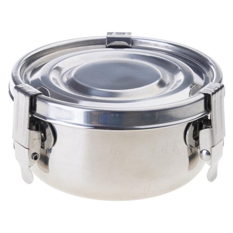 

Sturdy Stainless Steel Food Storage Container Suitable for Diverse Dining Needs Outdoor Daily Casual Use Meal Storage