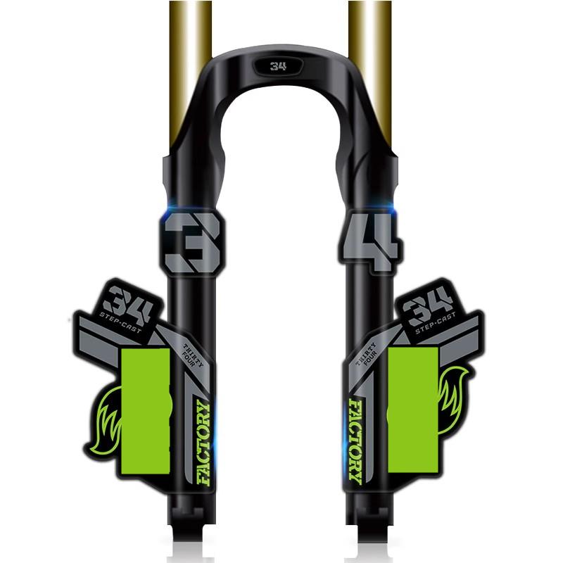 2021 FLOAT 38 DH Mountain Bike Fork Stickers MTB Speed Down Mountain 38 Latest Front Fork Decals