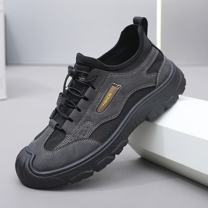 

Men s Round Toe Low-Top Casual Shoes Breathable Shoes for Outdoor Travel, Daily 39 чёрный