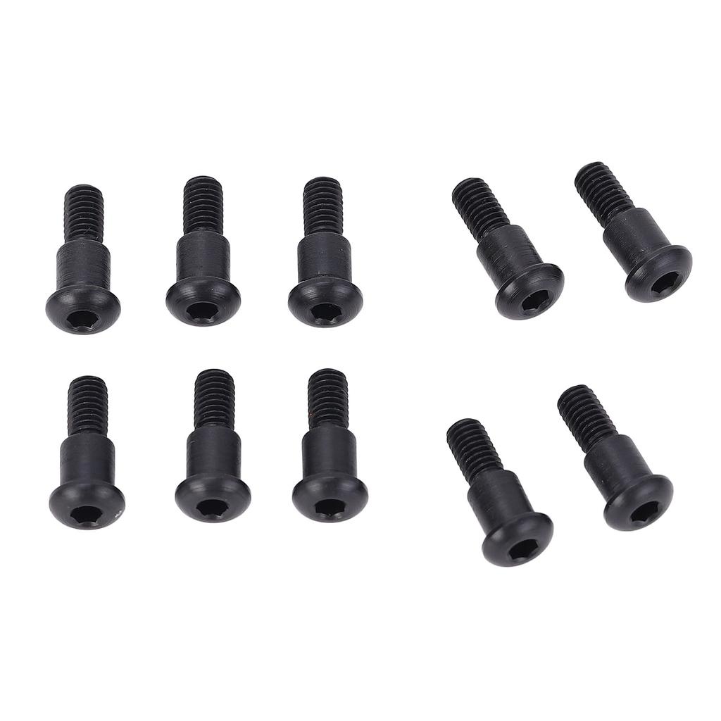 10Pcs Hex Button Head Shoulder Screw for Axial SCX10 M3x4x10mm Stainless Steel Axial Hex Socket Button Shoulder Screw