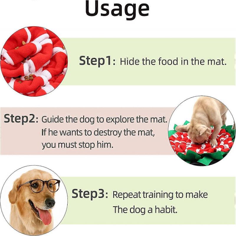 Hand -woven Puppies Feeding Pet Training, Interactive Game Dog Puzzle Toys