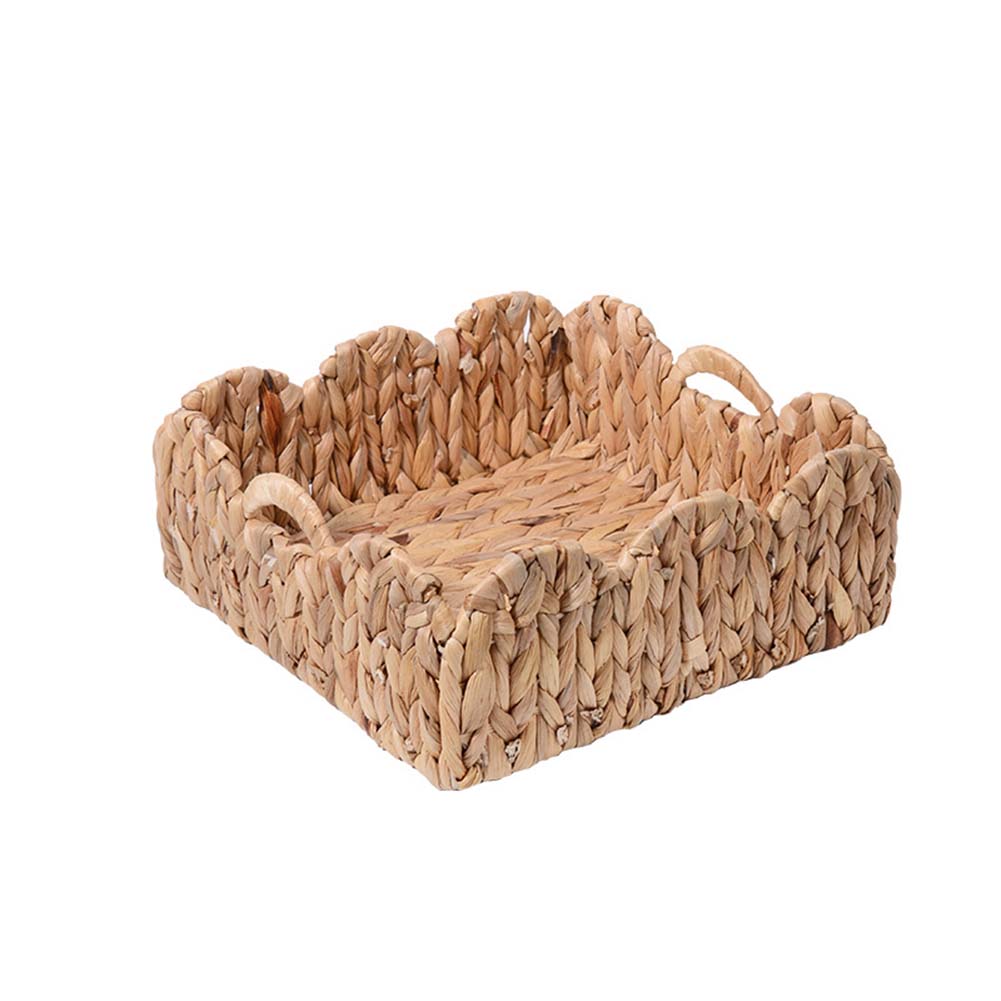 Dekorativer Toilettenpapier-Aufbewahrungskorb Aufbewahrungshalter für Zuhause, Schrank, Tischaufbewahrung 24*24*12cm/28.5*28.5*13cm/33*33*12cm